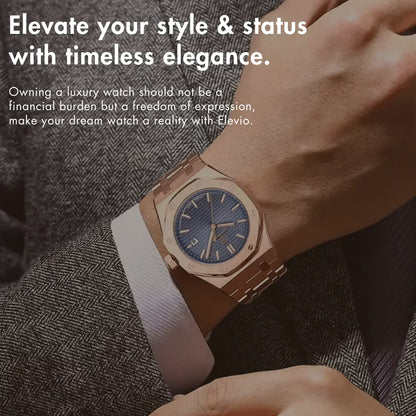 King’s Oak – Montre-bracelet de luxe 41 mm par Jean Poedagar
