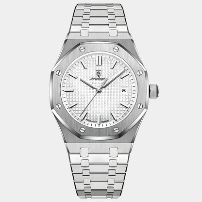 King’s Oak – Montre-bracelet de luxe 41 mm par Jean Poedagar