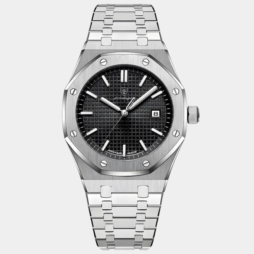 King’s Oak – Montre-bracelet de luxe 41 mm par Jean Poedagar